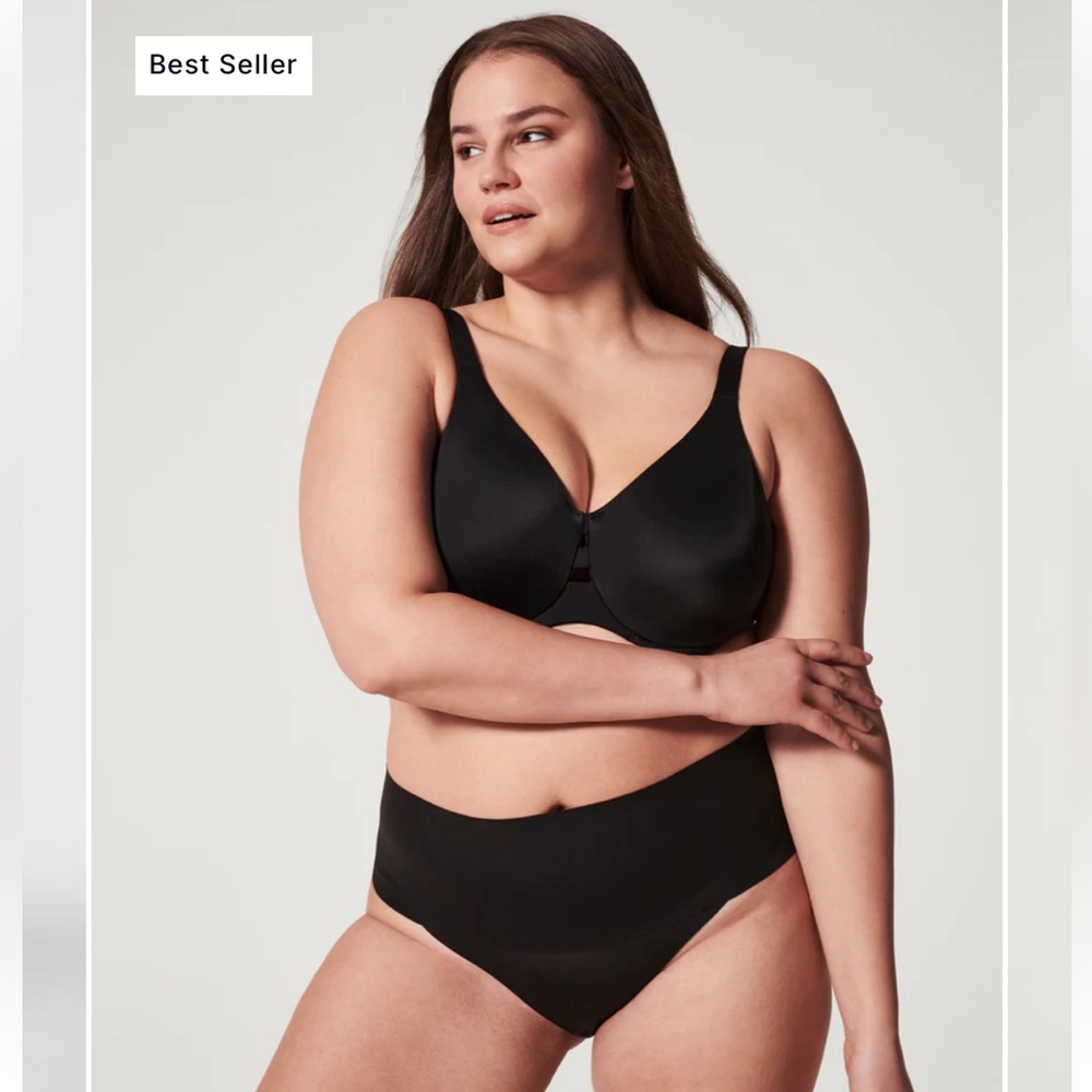 ◾️Spanx Low Profile Minimizer Black Bra